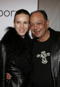 Cheech and Natasha "walk the line"