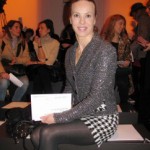 Natasha at Milan Fashion Week