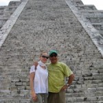 NATASHA AND CHEECH IN CHICHEN ITZA